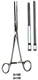 MILTEX GLOVER Coarctation Forceps, 8-3/4" (223mm), straight, jaw length 2-3/8" (61mm). MFID: 24-1100