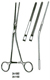 MILTEX GLOVER Coarctation Forceps, 8-1/2" (215mm), angled, jaw length 2-3/8" (61mm). MFID: 24-1102