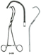 MILTEX LAMBERT-KAY Vascular Clamp for Aortic Anastomosis, 8" (202mm). MFID: 24-1250