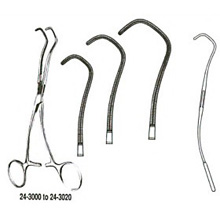 MILTEX COOLEY-DERRA Pediatric Anastomosis Clamps, 6-1/2" (16.5 cm), large. MFID: 24-3020