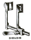 MILTEX FINOCHIETTO Rib Spreader, original model, standard size, 8" (20.3 cm) spread, straight arms. MFID: 25-102