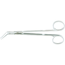 MILTEX DEBAKEY-POTTS Scissors, 6-3/4" (17.1 cm), blunt tips, angled on side 45 degrees. MFID: 25-1240B