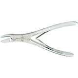 MILTEX RUSKIN Bone Cutting Forceps, 7-1/2" (19.1 cm), slightly angled standard blades. MFID: 25-385