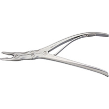 MILTEX LEKSELL Rongeur, 9-1/4", standard curve, 3 mm bite. MFID: 25-510