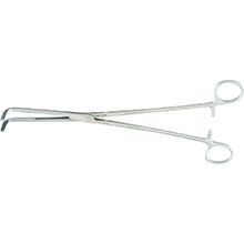 MILTEX MIXTER Thoracic Forceps, 10-3/4" (276mm), Longitudinal Serrations, Right Angled Jaws. MFID: 25-814