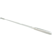 MILTEX SCOVILLE Nerve Root Retractor, 9" (22.9 cm), angular, 8 mm wide blade. MFID: 26-1360