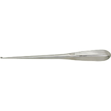 MILTEX HIBBS SPRATT Spinal Fusion Curette, 9" (22.9 cm), oval cup, size 2/0. MFID: 26-1628