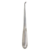 MILTEX SPRATT Bone Curette, angled, oval cup, Size 00, 9" (22.9cm). MFID: 26-1728