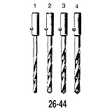 MILTEX Replacement Points for STILLE pattern drills, twist drills, 2.5mm. MFID: 26-44-1