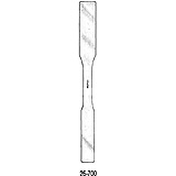 MILTEX SCOVILLE Spatula, 8" (20.3 cm), malleable ends 5/8" (1.6 cm) & 7/8" (2.2 cm) wide. MFID: 26-700