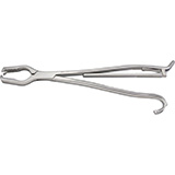 MILTEX LANE Bone Holding Forceps, 13" (33cm), with ratchet. MFID: 27-21