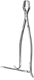 MILTEX LANE Bone Holding Forceps, 17" with with ratchet. MFID: 27-23