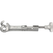 MILTEX LOWMAN Bone Holding Clamp 4-3/4", 1 x 2 Prong Jaws, 7/8" wide. MFID: 27-30