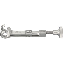 MILTEX LOWMAN Bone Holding Clamp 7", 1 x 2 Prong Jaws, 1-1/8" wide. MFID: 27-32