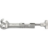 MILTEX LOWMAN Bone Bone Holding Clamp 8-1/2", 1 x 2 Prong Jaws, 1-3/8" wide. MFID: 27-34