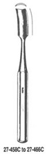 MILTEX HIBBS Gouge, 9-3/4" (245mm), Curved, 1/4" ( 6.5mm) Wide. MFID: 27-458C