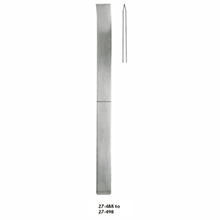 MILTEX LAMBOTTE Osteotome, 9" (22.9 cm), Straight, 38 mm (1-1/2"). MFID: 27-498