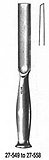 MILTEX SMITH-PETERSON Gouge, 8" (20.3cm), Straight, 1/4" (.64cm). MFID: 27-549