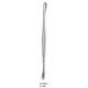 MILTEX VOLKMAN Double Ended Curette, 5" (12.7 cm) long, oval cup 6 X 10 mm & round cup 10 mm diameter. MFID: 27-924