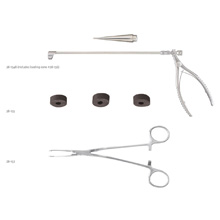 MILTEX McGivney Hemorrhoidal Ligator Set: contains ligator, loading cone, o-rings ( pack of 100) and grasping forceps. MFID: 28-154A