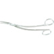 MILTEX MILLER Rectal Scissors, 7", Bayonet Shaped, Blunt, Serrated. MFID: 28-240