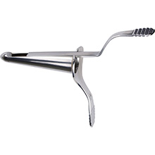 MILTEX BRINKERHOFF Rectal Speculum, 3-1/2" (90mm) Long x 1" (25mm) Diameter, Tapering 1/2" (12mm). MFID: 28-30