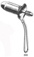 MILTEX FANSLER Operating Speculum, 2-3/8" (60mm) Long x 1-3/8" (35mm), Outer Diameter, Slotted Tube. MFID: 28-50