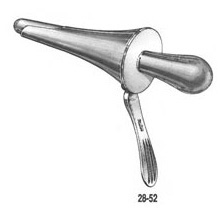 MILTEX BARR-SHUFORD Rectal Speculum, 4-3/8" (110mm), Tapering From 5/8" (16mm) To 2" (52mm). MFID: 28-52