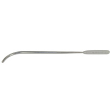 No scalpel vasectomy ring clamp, 5 1/2'',straight jaws, ring handle