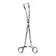 MILTEX SCHROEDER Uterine Vulsellum Forceps, 10" (25.4 cm), curved sideways. MFID: 30-1010