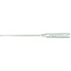 MILTEX SIMS Uterine Curette, 11" (27.9 cm), sharp blades on malleable shank, size 00. MFID: 30-1205-00