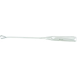 MILTEX SIMS Uterine Curette, 11" (27.9 cm), sharp blades on malleable shank, size 4. MFID: 30-1205-4