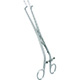 MILTEX KOGAN Endocervical Speculum, 9-1/2" (24.1 cm), gauge & set screw, offset ring handles, fenstrated jaws, 7 X 25 mm. MFID: 30-1350