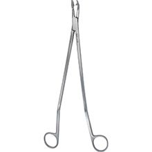 MILTEX SCHUBERT Uterine Biopsy Forceps, 11" (27.9 cm), S-shape, triangular bite. MFID: 30-1435