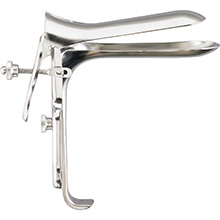 MILTEX GRAVES Vaginal Speculum, original model, medium size, 1-1/2" (3.8 cm) X 4-1/2" (11.4 cm). MFID: 30-15