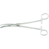 MILTEX HEANEY Hysterectomy Forceps, 8-1/4" (21 cm), heavy pattern, single tooth, curved. MFID: 30-1700