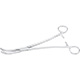 MILTEX Z-Type Hysterectomy/Parametrium Forceps, 9-1/2" (24.1cm), Curved, Flared Shanks. MFID: 30-1906