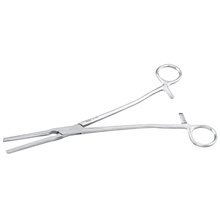 MILTEX Z-Type Hysterectomy/Parametrium Forceps, 12" (30.5cm), Straight, Flared Shanks. MFID: 30-1908