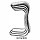 MILTEX SIMS Vaginal Speculum, 5-1/2" (140mm) Double End, MEDIUM SIZE. MFID: 30-215