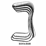 MILTEX SIMS Vaginal Speculum, 5-1/2" (140mm) Double End, MEDIUM SIZE. MFID: 30-215