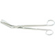 MILTEX BRAUN Episiotomy Scissors, 8-1/2" (21.6 cm), angled to side, guarded lower blade. MFID: 30-2195
