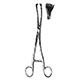 MILTEX IOWA Membrane Puncturing Forceps, 10-1/4" (26 cm), double curved, 6 X 6 teeth. MFID: 30-2250