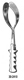 MILTEX McLEAN-LUIKART Obstetrical Forceps, 15-3/4" (40 cm), solid blades, long shank. MFID: 30-2410