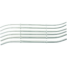 MILTEX HANK Uterine Dilators, 10-1/2" (265mm), Double-Ended, Set of 6: 11-12 Fr. (3.6-4mm) to 21-22 Fr. (7-7.3mm), Canvas Roll. MFID: 30-500