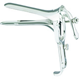 MILTEXPEDERSON Vaginal Speculum 6" (151mm), narrow, large size blades, 5" (127mm) x 1" (26mm). MFID: 30-60