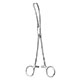 MILTEX KELLY Vulsellum Forceps, 9-1/4" (23.5 cm), curved sideways, 4 X 5 teeth, 7.7 mm wide. MFID: 30-998