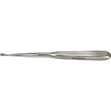 MILTEX Dermal Curette, 6-1/4" (160mm), oval spoon, size 2: 4.8mm x 7.6mm. MFID: 33-14