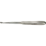 MILTEX Dermal Curette, 6-1/4" (160mm), oval spoon, size 3: 5.6mm x 9.0mm. MFID: 33-15