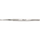 MILTEX PIFFARD DERMAL Curette, 5-5/8" (142mm), oval, size 00: 1.5mm x 2.4mm, narrow handle. MFID: 33-16-00