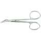 MILTEX BIRO Dermal Naevus Scissors, 4" (103mm), Angled Blades with Sharp Outside Edges. MFID: 33-240